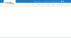 Desktop Screenshot of insulahotel.it